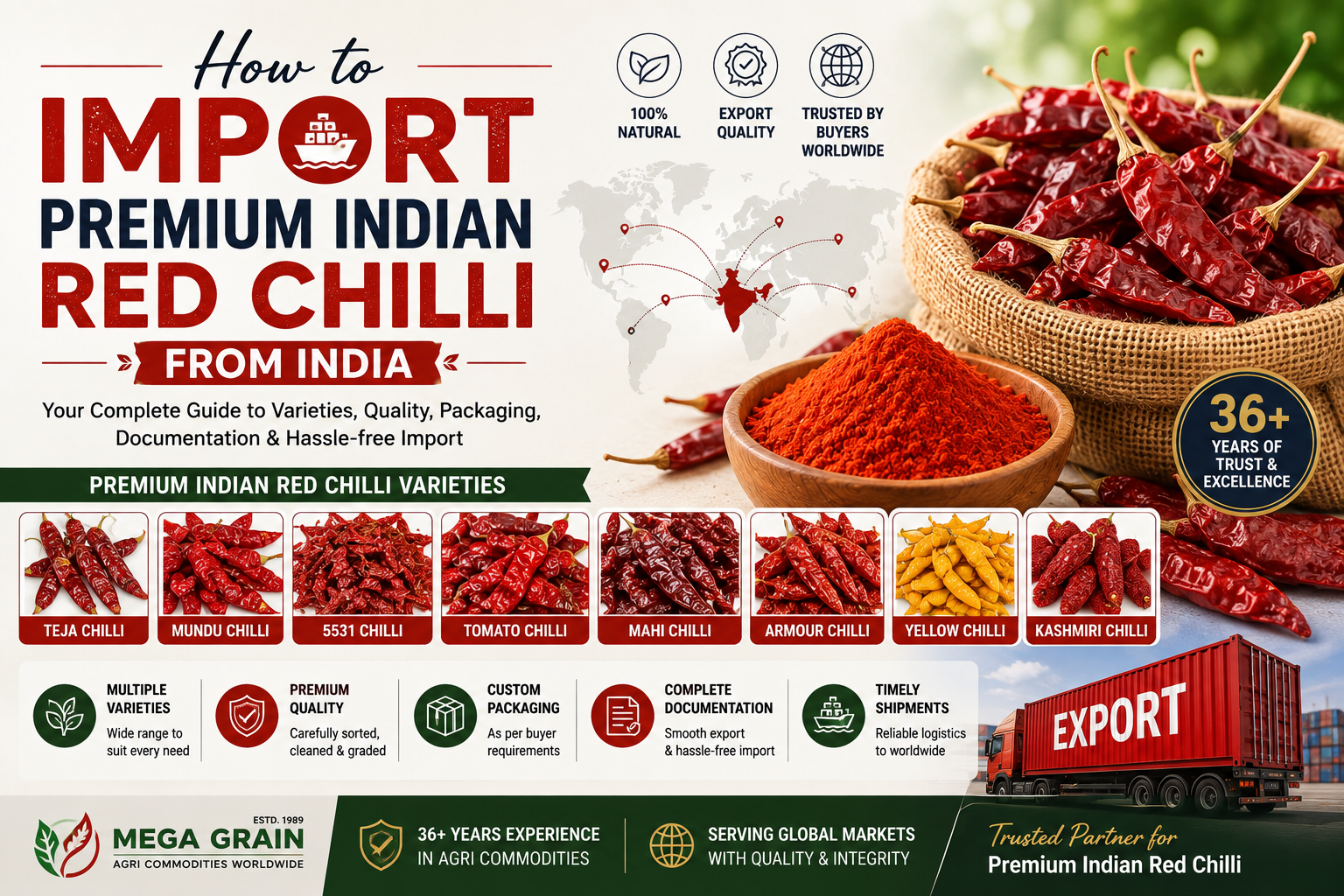 How to Import Premium Indian Red Chilli from India How to Import Premium Indian Red Chilli from India