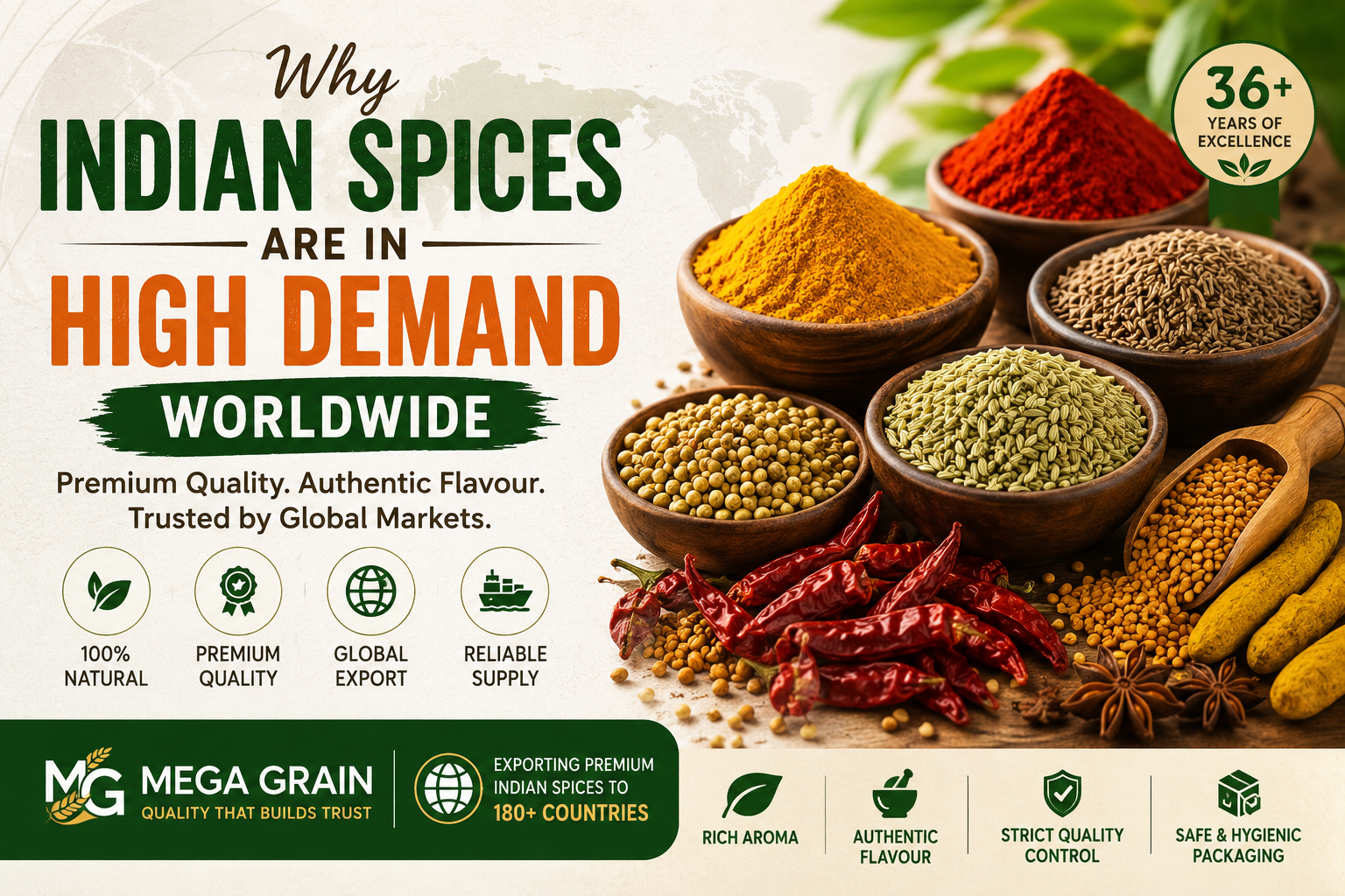 Why Indian Spices are in High Demand Worldwide