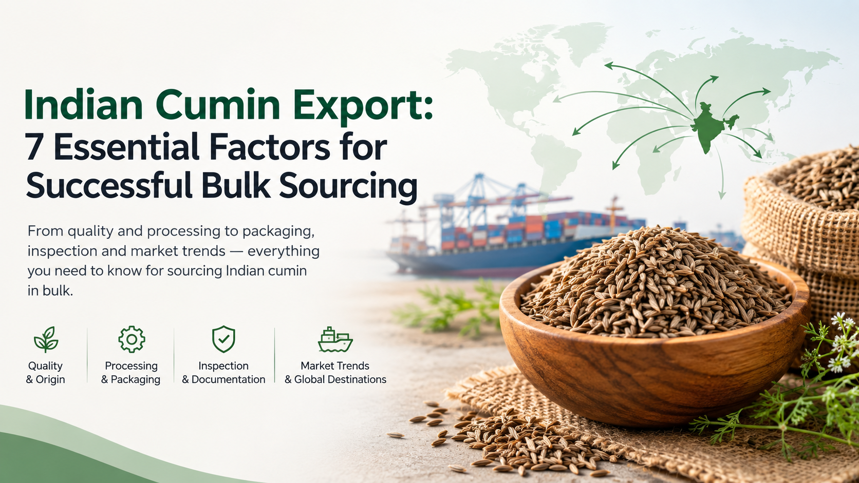 Indian Cumin Export: 7 Essential Factors for Successful Bulk Sourcing