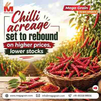 Chilli Acreage Expected to Rebound on Strong Prices and Lower Stocks