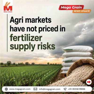 Strong Monsoon Boosts Kharif Sowing, But Fertilizer Risks Keep Agri Markets on Edge
