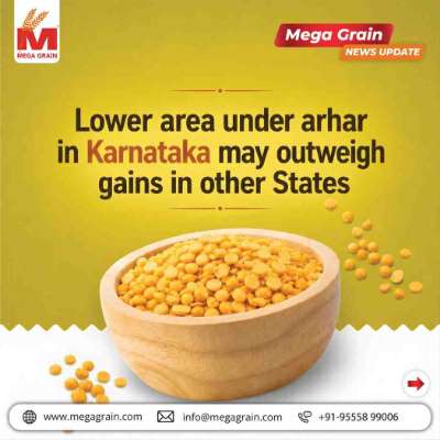 Lower Arhar Sowing in Karnataka May Offset Gains in Other States